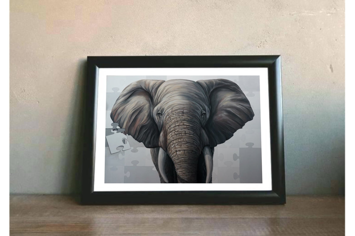 Animal Series- Elephant – Art by Andrea Ehrhardt