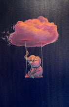 Load image into Gallery viewer, Cloud Series - Elephant Swing 24"x36" - Original